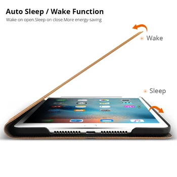 De caz pentru iPad 2 3 4 9.7 Slim Magnetic Suport Pliante Smart Cover de Somn/Wake Auto din Piele PU Funda pentru iPad 2 iPad 3 iPad 4 Caz
