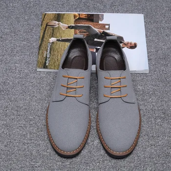 Nouă Bărbați Pantofi Anglia Trend Pantofi Casual Sex Masculin Mată Oxford Din Piele Pantofi Rochie Zapatillas Bărbați Apartamente Plus Dimensiune Mare Adidasi Barbat