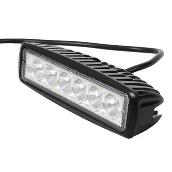 18W 6000K LED Lumina de Lucru Bar Lampa de Ceață Off Road SUV Masina Barca Camion Bar Reflectoarelor Inundații Lampă Auto Accesorii