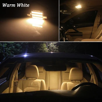 15buc Canbus LED Alb Lumina de Interior Kit Pentru Mitsubishi Montero Pajero Shogun 4 V80 V93 V97 V98 2007 - 2016 2017 2018 2019 2020