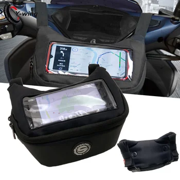 2020 Scuter Nou cu Motociclete de Navigare GPS Sac de Telefon Mobil rezistent la apă Sac Pentru YAMAHA TMAX 500 530 TMAX500 TMAX 530 Sac de Depozitare