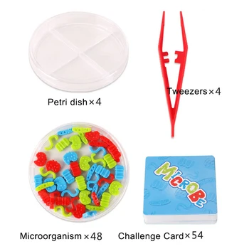 Copiii Pretind A Juca Știință Microbi Experiment De Laborator Educație Jucărie Didactice Noi