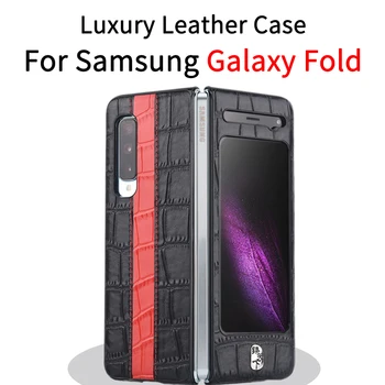 Pentru Samsung Galaxy Ori Caz 360 Protecție Completă Mat piele naturala de Lux Protecție Telefon Cover Pentru galaxy ori caz