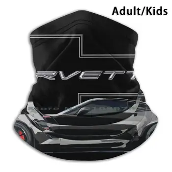 Negru Grand Sport Corvette C7 Lavabile Refolosibile Gura Masca De Fata Cu Filtre Pentru Copil Adult Chevrolet El Camino Impala Monte