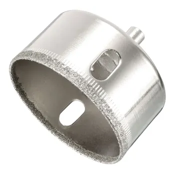 Uxcell 75mm Diamant Burghiu Gaura Văzut pentru Placi de Sticlă, Marmură, Granit fibra de sticla Ceramica Instrument