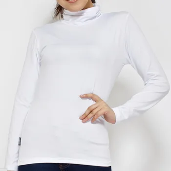 Noua toamna iarna plus dimensiune topuri pentru femei mari maneca lunga slim casual elastic de înaltă guler de catifea T-shirt 4XL 5XL 6XL 7XL 8XL