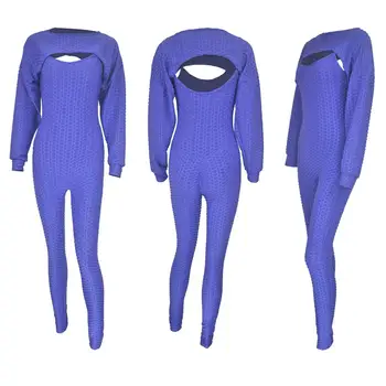 Casual Femei Din Două Piese Set Batwing Top De Cultură + Salopeta Joggeri Sportsuit Streetwear Haine De Iarnă Pentru Femei Costum