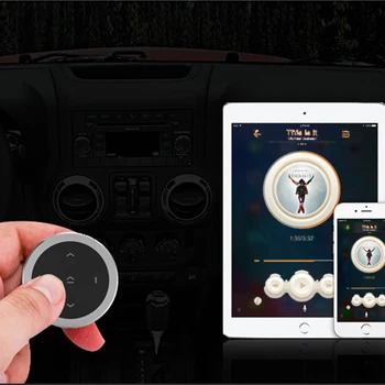 Kebidu Masina Control de la Distanță Bluetooth pentru iOS / Android Telefon Media Butonul Start Siri Motocicleta Volan Muzică a Juca cele mai Noi