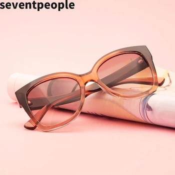 2020 Supradimensionate Pătrat Ochelari De Soare Pentru Femei Brand De Lux De Moda Retro Ochi De Pisică Ochelari De Soare Pentru Femei Vintage Mare Cateye Ochelari De Vedere