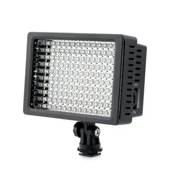 De mare Putere Lightdow LD-160 160 LED-uri Lumina Video Camera Video Lampa cu Trei Filtre pentru Tun Nikon Pentax Fujifilm Camere