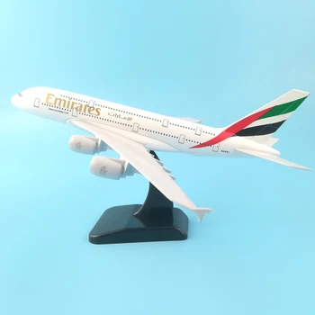 20cm Aliaj Metal de Aer EMIRATES A380 Model Emiratele Arabe Unite Airbus, Boeing 777 380 Airways Model de Avion de Aeronave Cadouri