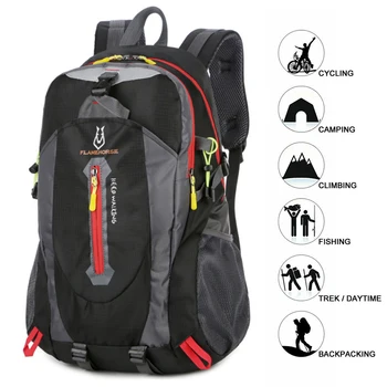 40L unisex impermeabile barbati rucsac de călătorie pachet sport rucsac în aer liber, Alpinism, Drumeții, Alpinism, Camping rucsac pentru bărbați