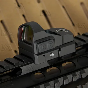 LAMBUL Tactice Venin Red dot Sight Pistol cu Scopul de Colt 1911 Glock de Vânătoare domeniul de Aplicare Vedere la Muntele vedere Reflex Holografic