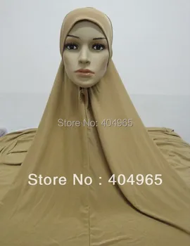 H637 simplu de dimensiuni mari lycra musulmane hijab,fără rigid pe fata,livrare rapida,culori asortate