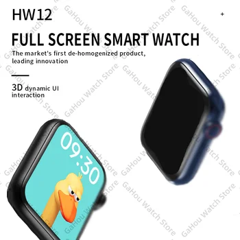 HW12 ceas inteligent Bluetooth smartwatch Femei ceasuri Barbati Ceasuri reloj pentru IOS Android PK IWO 8 FK88 amazfit gts x6 w26 w46 w34