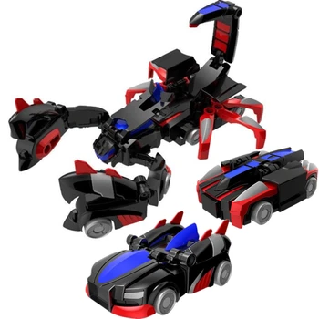Izbucni Screechers viteza Combinație de transformare robot coliziune auto deformare Mecanică ia figurine copii jucarii baieti