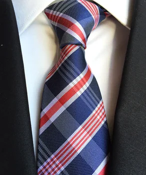 De Înaltă Calitate Geometric Bleumarin Portocaliu Matase Cravata Mens De Moda Jacquard Țesute Cravate Pentru Bărbați Gravata Corbatas Nunta Cravate