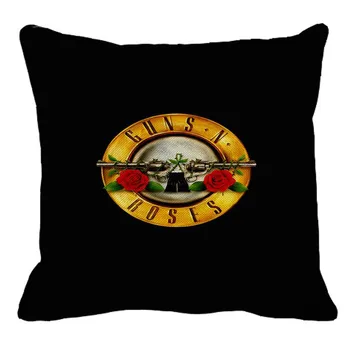 XUNYU Legendă Americană Trupa Rock Guns N 'Roses Lenjerie de Decor față de Pernă față de Pernă Canapea Talie Pernă XL033