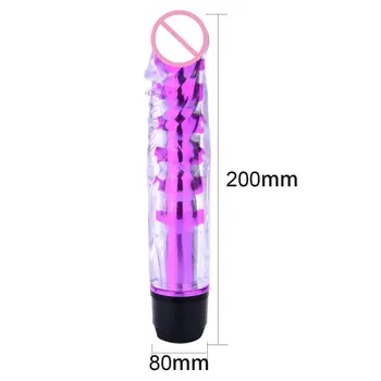 Puternic Cristal Penis Artificial Vibratoare Jucarii Sexuale Pentru Adulți Realist Vibrator MIni Vibrator Falos Penis Intimă Produse Pentru Femei Erotic