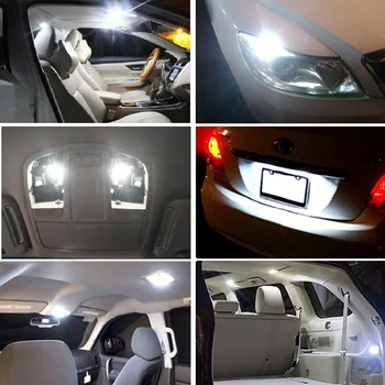 10x T10 W5W Bec Led Auto Interior Lumina Lămpii de Parcare Pentru Toyota Corolla Verso Camry CHR Auris, RAV4 Hilux Prius Celica Ipsum Doresc