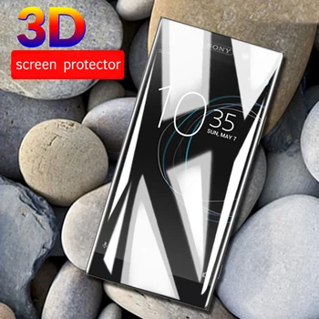 6D Curbat Pentru Sony Xperia XA1 Plus L3 10 XA2 Plus Temperat Pahar Pentru Soni Experia XZ4 XZ3 Ultra XZ Premium XA 1 Full Filme