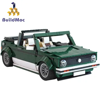 BuildMoc Creator Technicle Masina Mini Cabriolet Sport Blocuri Super Masina de Curse se Potrivesc Cărămizi jucarii copii, Cadouri baieti