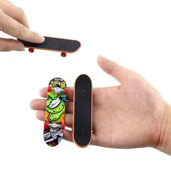 Finger Skateboard Creative Desene animate cu Degetul Skateboard Rafinat Nou Ciudat Jucărie pentru Copii Mată Skateboard Jucarii