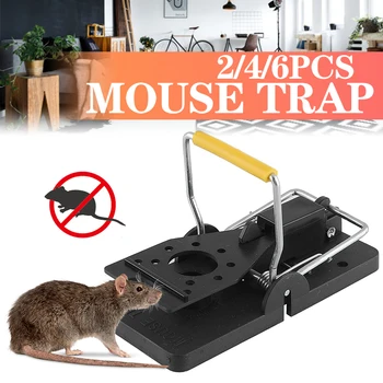 2/4/6 BUC Plastic Mouse-ul Clip capcana de Soareci capcana de Soareci Capcana Mouse-ul Exterminarea Instrument Mouse Racheta Extrem de Sensibile de Șoareci