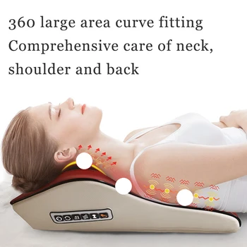 Umăr de col uterin masaj Multifunctional gât, talie, spate și umăr masaj perna Acasă lombar electric instrument