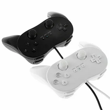 Pro Gamepad Pentru Nintendo Wii a Doua generație Clasic cu Fir Controler de Joc de Jocuri de noroc la Distanță Pad Consolă Joypad Joystick
