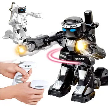 Noi Băieții Robot Inteligent 2.4 G Somato-Control De La Distanță Robot De Box Dublu Competitivă Lupta Împotriva Robot Inteligent Model De Jucărie