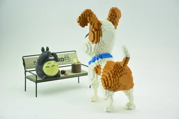 Balody Câine de Companie Animale Model 3D DIY Micro Mini Diamond Clădire desene animate Cărămizi de Asamblare Jucarie Cadou pentru copii 16013
