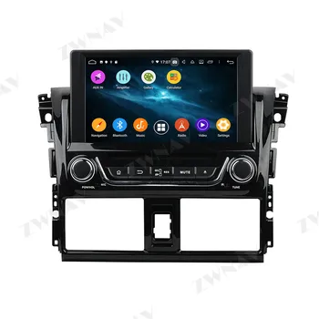 2 din Android 10.0 ecran Mașina player Multimedia Pentru Toyota YARIS 2013-video auto audio stereo GPS navi șeful unității auto stereo