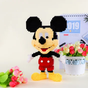 1831pcs+ Disney Mickey Mouse Blocuri de Diamant Micro Model 3D de Desene animate Clasice Mini Cărămizi de Construcție Cifre Pentru Cărămizi Jucarii