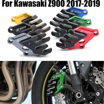 Accesorii pentru motociclete Kawasaki Z 900 Z900 2017 2018 2019 CNC Față Disc de Frână Etrier Frâna etrier de Paza Protector de Acoperire