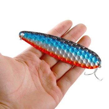 25.5 g Colorate, Paiete Metalice de Pescuit Momeală Artificială Greu Momeala Paiete Spinner Lingura de Stiuca Păstrăv, Biban