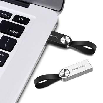 Metal USB flash Drive 32GB 16gb 64gb usb rezistent la apa флешка 128gb pendrive 2.0 stick usb portabil pentru PC-transport Gratuit