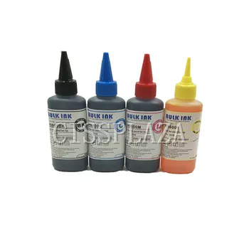 CISSPLAZA 4x 100 ml utilizare universală cerneala dye pentru Cartus Cerneala, compatibil pentru Epson XP-XP 2100-2105 XP-XP 3100-3105 XP-4100 XP-4105