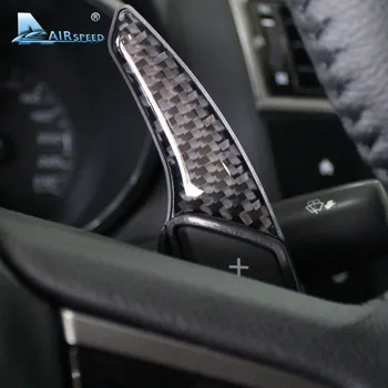 Viteza Fibra de Carbon Padele de Schimbare a vitezei de Acoperire Accesorii Auto pentru Subaru Forester Impreza XV Legacy Outback BRZ WRX Auto-styling