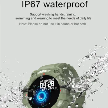 2021 Ceas Inteligent Bărbați Rata de Inima tensiunea de Monitorizare de Somn IP67 rezistent la apa Sport Femei Smartwatch tracker de fitness