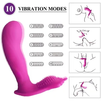 Portabil Vibrator Pentru Clitoris Si Punctul G Stimulator De Control De La Distanță Vibrații Masturbari Vibratoare Jucarii Sexuale Pentru Femei Produse Pentru Adulți