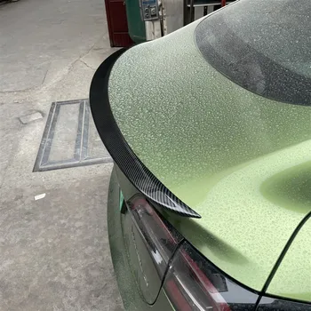 Masina Spoilere pentru Tesla Model 3 fibra de Carbon Negru glazura 3D extrudare suflare F-HD Spoilere Auto retehnologizare