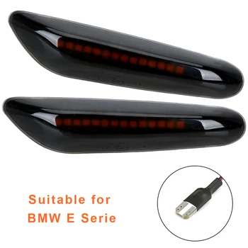 FORAUTO 2 buc/set Masina Lămpii de Semnalizare 12V LED Side Marker Lumina Rândul Indicatori Pentru BMW E90 E91 E92 E93 E60 E87 E82 E46