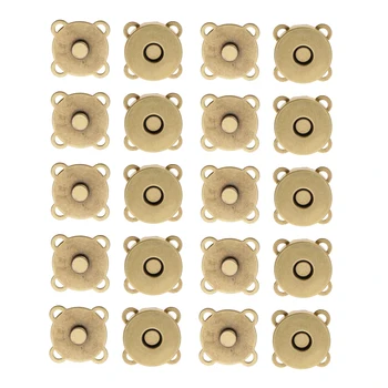 10 Bucati/Set Magnetic Punga Cleme de Presiune de Închidere Coase Pe Butoane pentru Ambarcațiunile de Posete Genti din Piele Haine Ghearele Rucsaci