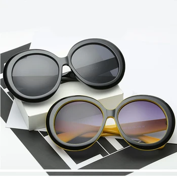 LeonLion 2021 Rotunde Supradimensionate, ochelari de Soare pentru Femei ochelari de Soare Ovala Femei/Bărbați Ochelari de Epocă pentru Femei de Lux Oculos Gafas De Sol