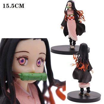 16cm Kimetsu nu Yaiba Figura Tanjirou Nezuko Inosuke figurine Anime Demon Slayer Acțiune Figura Demon blade cifre jucarii Model