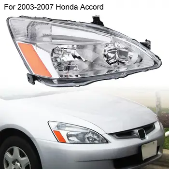 1 Bucată rezistent la apa Far de Masina Durabil Partea Șoferului / Dreapta Lampă Auto pentru Honda Accord 2003-2007