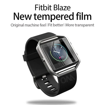 10 Buc 9H Premium din Sticla Temperata Pentru Fitbit Blaze Smartwatch Ecran Protector de Film de Accesorii pentru Fitbit Blaze Ceas