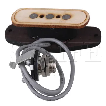 6,35 mm Gaura Dia 4.3 K 3 String Bass Pickup pentru Electric Cutie de Trabucuri Chitara din Lemn