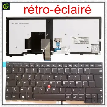 Franceză cu iluminare de fundal Tastatură Azerty pentru lenovo ThinkPad L440 L450 L460 L470 T431S T440 T440P T440S T450 T450S e440 e431S T460 FR
